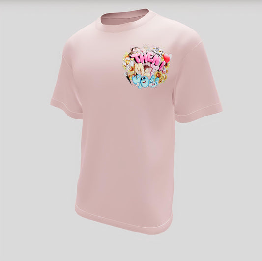 Pink Tee - #ThenIMetYou collaboration - NPC Labs x Reject Dreams